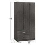 ΝΤΟΥΛΑΠΑ 3ΦΥΛΛΗ ME 2 ΣΥΡΤΑΡΙΑ CAESAR HM340.01 ZEBRANO 89Χ42,5Χ181Υεκ.