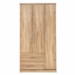 ΝΤΟΥΛΑΠΑ 3ΦΥΛΛΗ CAESAR ME 2 ΣΥΡΤΑΡΙΑ HM340.02 SONAMA 89Χ42,5Χ181εκ.