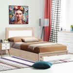 ΚΡΕΒΑΤΙ MELANY HM346 ΜΕ 1ΣΥΡΤΑΡΙ SONAMA-ΛΕΥΚΟ 90Χ190