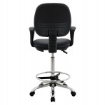 ΚΑΡΕΚΛΑ ΓΡΑΦΕΙΟΥ VEGAR HM1042.01 ΥΠΕΡΥΨΩΜΕΝΗ-ΠΕΡΙΜΕΤΡΙΚΟ ΥΠΟΠΟΔΙΟ-ΜΑΥΡΗ 56,5x60x136Yεκ