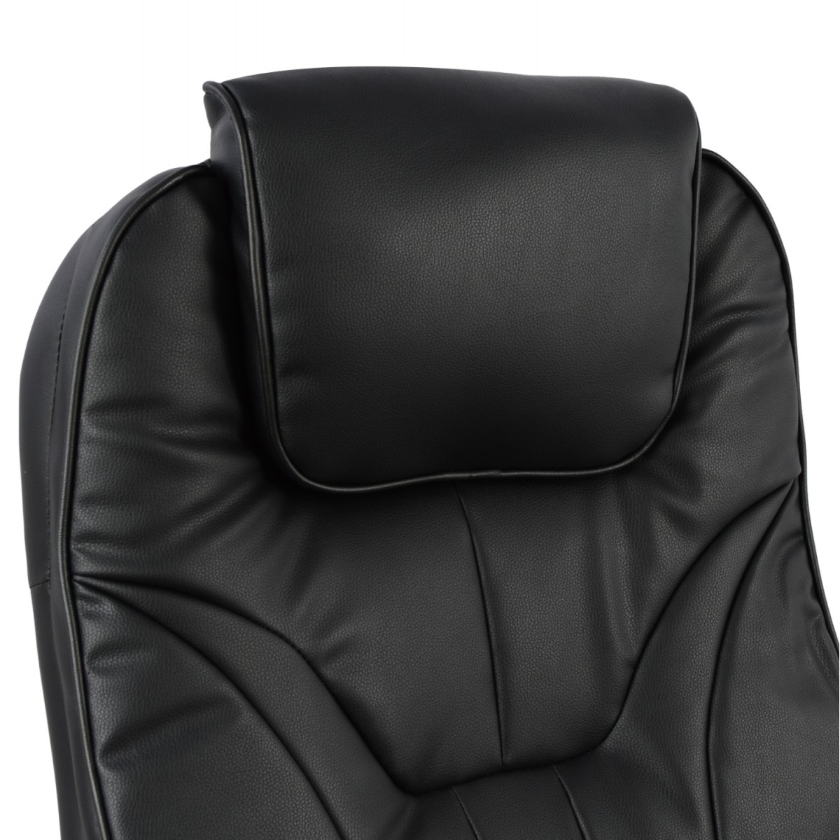 ΚΑΡΕΚΛΑ ΓΡΑΦΕΙΟΥ ΜΑΥΡΟ PU STARELL ΜΕ ΠΟΔΙ ΧΡΩΜΙΟ 65x71x106,5-116Y εκ.HM1025.01