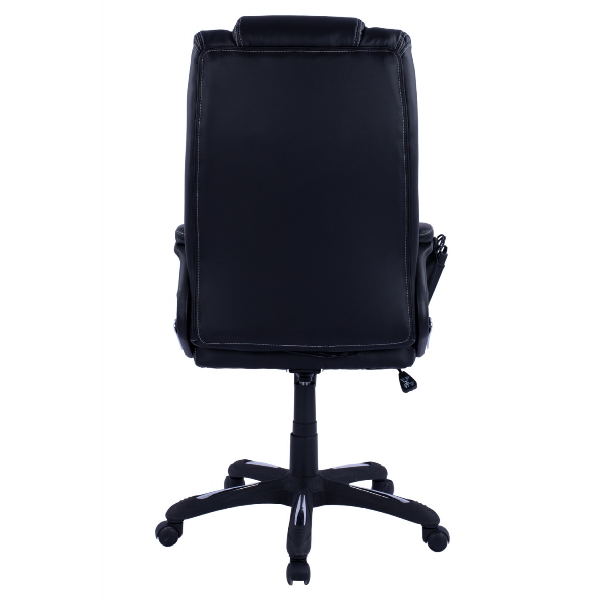 ΚΑΡΕΚΛΑ ΓΡΑΦΕΙΟΥ THORIN HM1050.01 ΜΕ MASSAGE ΜΑΥΡΗ HOMEMARKT 62x70x127Y εκ.