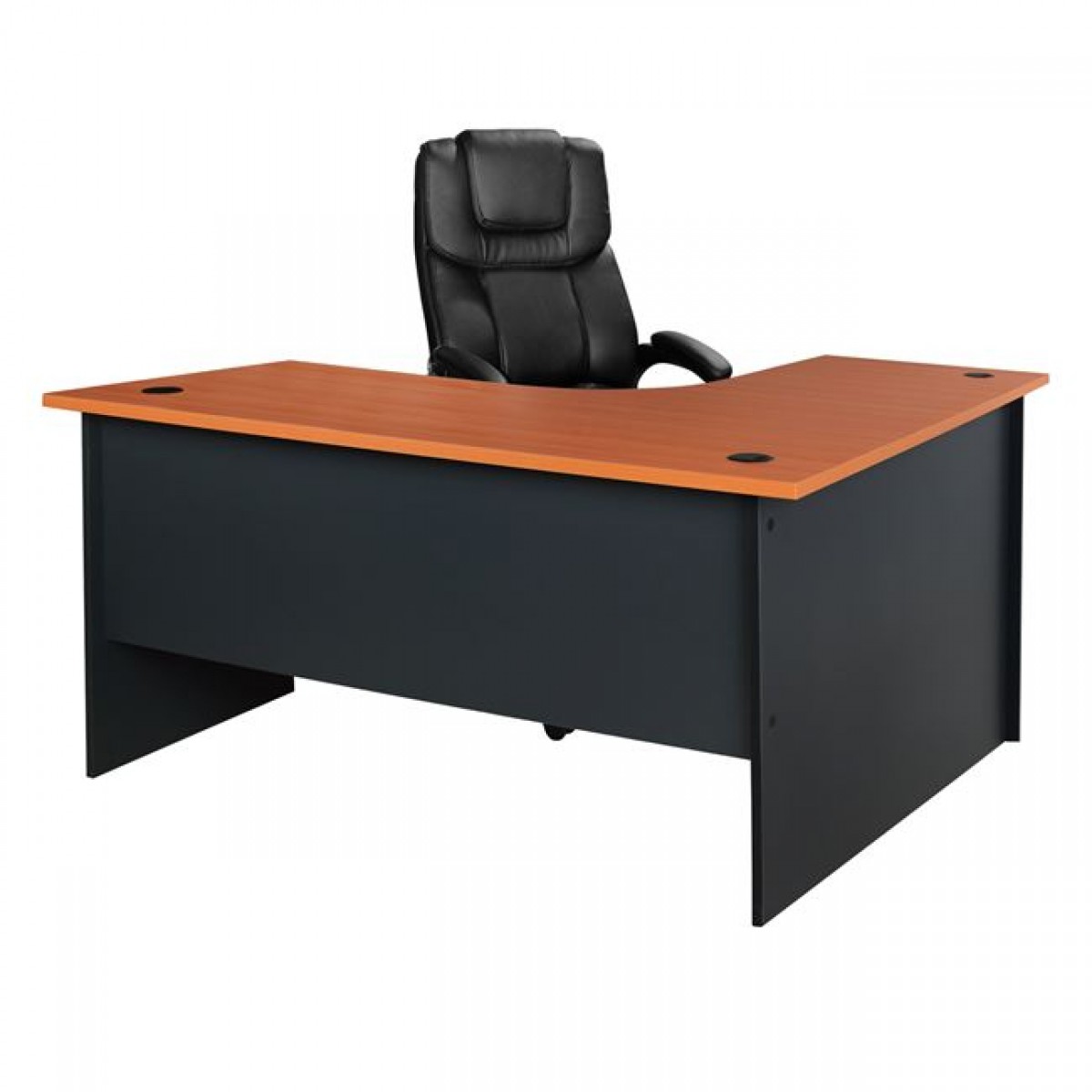 ΓΡΑΦΕΙΟ ΓΩΝΙΑ ΕΠΑΓΓΕΛΜΑΤΙΚΟ SIENNA 150Χ150Χ75εκ HM2019.03 ΚΕΡΑΣΙ