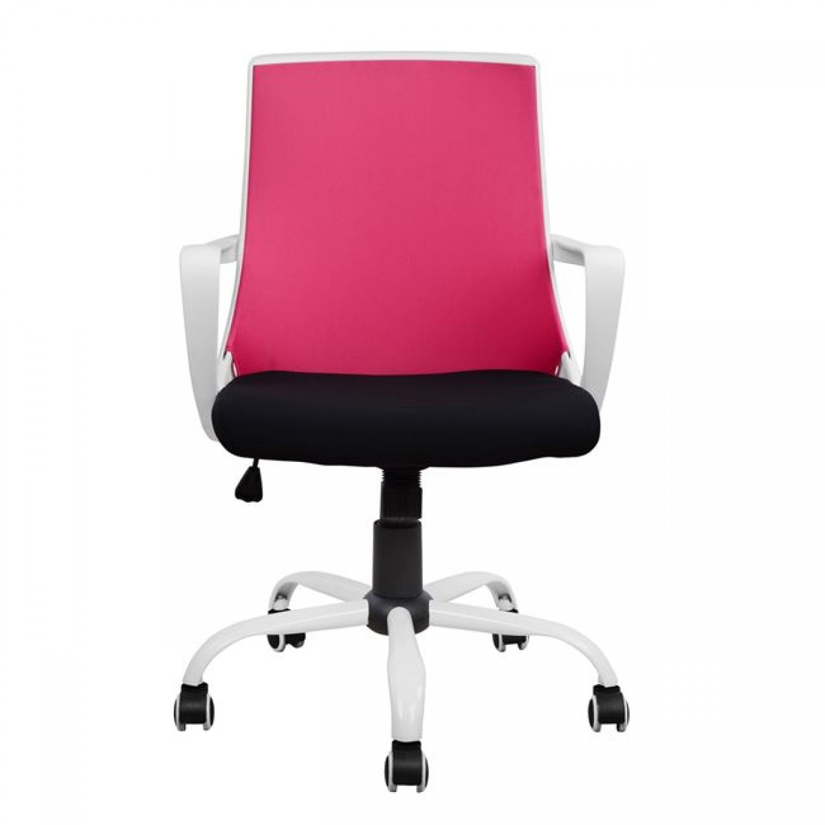 ΚΑΡΕΚΛΑ ΓΡΑΦΕΙΟΥ MALFOI HM1053.05 ΡΟΖ MESH & ΠΟΔΙ ΜΕΤΑΛΛΙΚΟ 58x59x103 εκ.