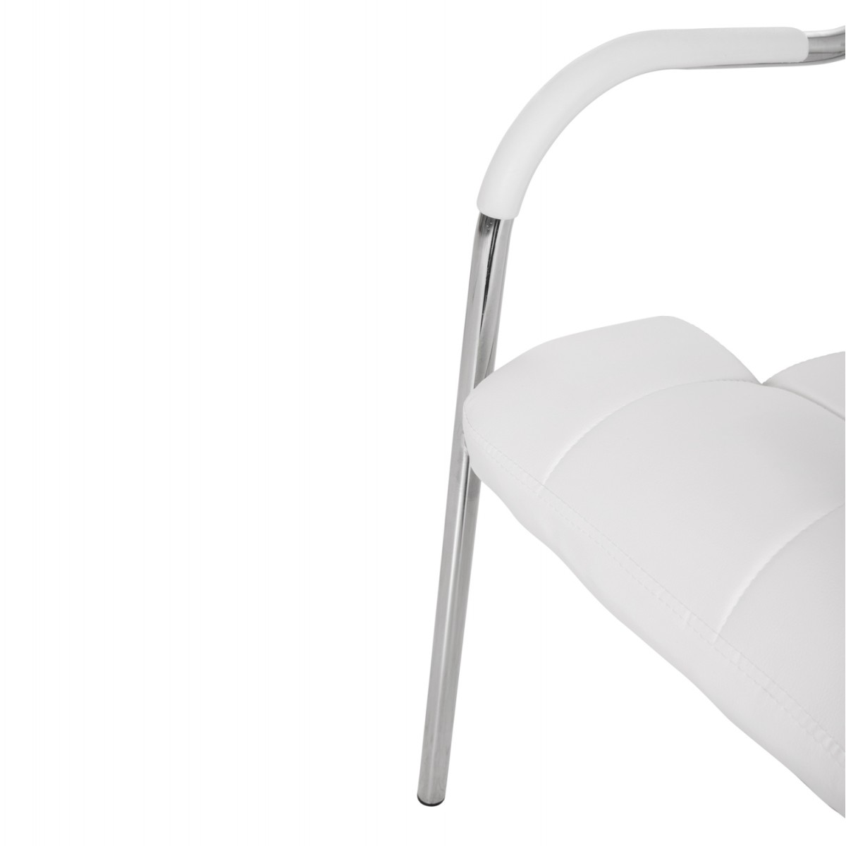 ΚΑΡΕΚΛΑ ΓΡΑΦΕΙΟΥ ΕΠΙΣΚΕΠΤΟΥ OBERON HM1018.02 ΑΣΠΡΟ PU 51x52x88Yεκ.