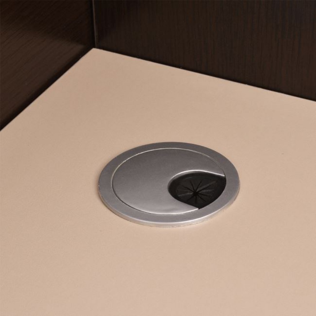 ΓΡΑΦΕΙΟ ΥΠΟΔΟΧΗΣ DALTON HM2068.01 ΜΕΛΑΜΙΝΗ ΣΕ WENGE-ΜΠΕΖ 240x80x106Υεκ.