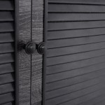 ΠΑΠΟΥΤΣΟΘΗΚΗ-ΝΤΟΥΛΑΠΙ MCKENNA ΞΥΛ.3ΠΟΡΤΕΣ HM2267.01 ΑΝΘΡΑΚΙ 112x30x68,5 cm