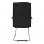 ΠΟΛΥΘΡΟΝΑ JACOB HM1045.11 ΜΑΥΡΟ PU ΜΕ ΒΑΣΗ ΧΡΩΜΙΟΥ 57x66,5x102 cm