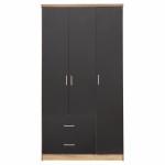 ΝΤΟΥΛΑΠΑ 3ΦΥΛΛΗ ME 2 ΣΥΡΤΑΡΙΑ CAESAR HM340.04 SONAMA ΜΕ ΓΚΡΙ 89x42,5Χ181εκ.