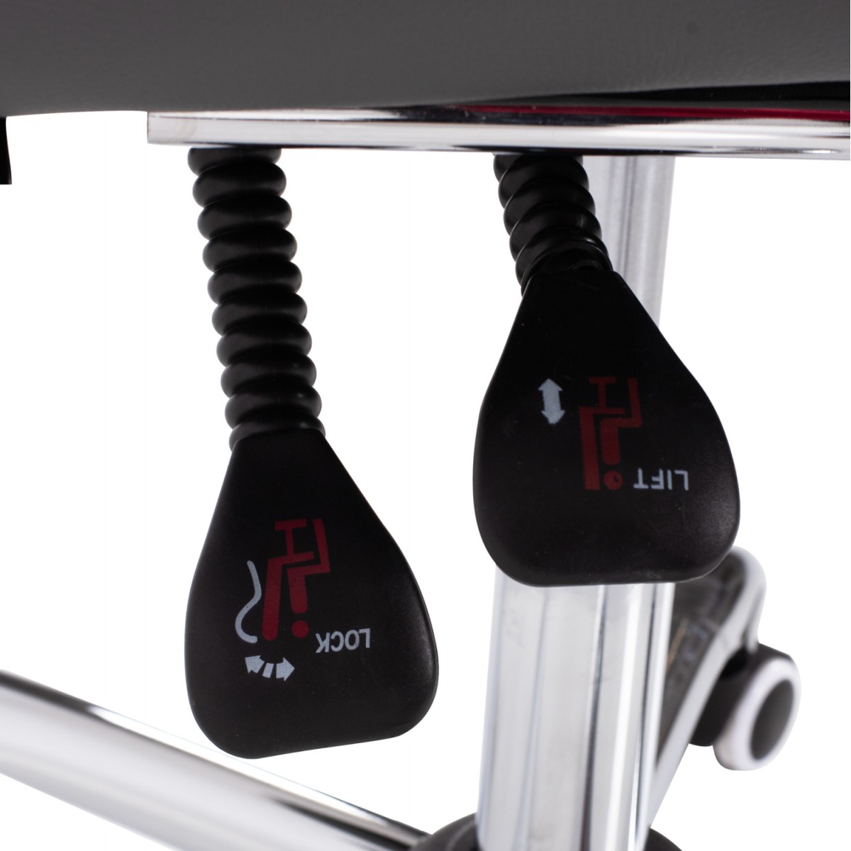 ΠΟΛΥΘΡΟΝΑ ΓΡΑΦΕΙΟΥ ΔΙΕΥΘΥΝΤΙΚΗ ΓΚΡΙ HM1057.20 ΜΕ ΠΤΥΣΣΟΜΕΝΟ ΥΠΟΠΟΔΙΟ 58x71x128Y εκ.