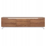 ΕΠΙΠΛΟ ΤΗΛΕΟΡΑΣΗΣ KIMIA HM8902.12 ΜΕΛΑΜΙΝΗ ΦΥΣΙΚΟ-ΛΕΥΚΟ 180Χ35Χ48,5Υεκ.