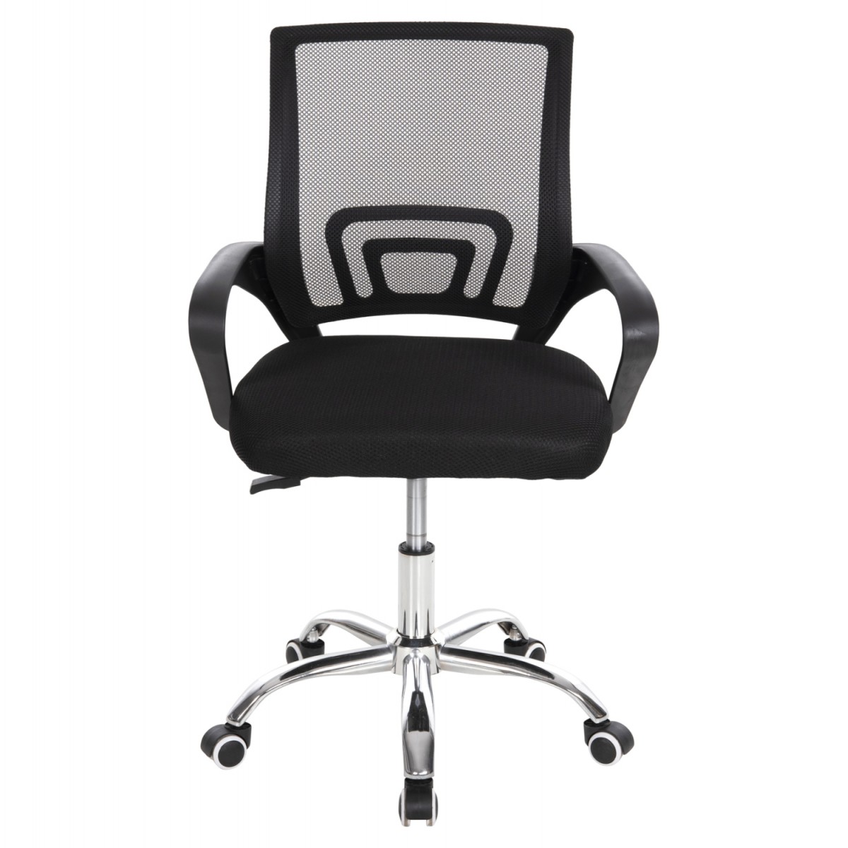 ΚΑΡΕΚΛΑ ΓΡΑΦΕΙΟΥ BRISTONE HM1058.31 ΠΟΔΙ ΧΡΩΜΙΟΥ-ΜΑΥΡΗ 56x53x93Υεκ.