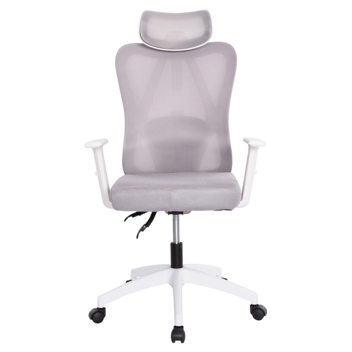 ΚΑΡΕΚΛΑ ΓΡΑΦΕΙΟΥ MEXER HM1195.02 ΓΚΡΙ MESH-ΜΕΤΑΛ.ΒΑΣΗ-ΣΚΕΛΕΤΟΣ ΛΕΥΚΟΣ 68x70x136Υεκ.