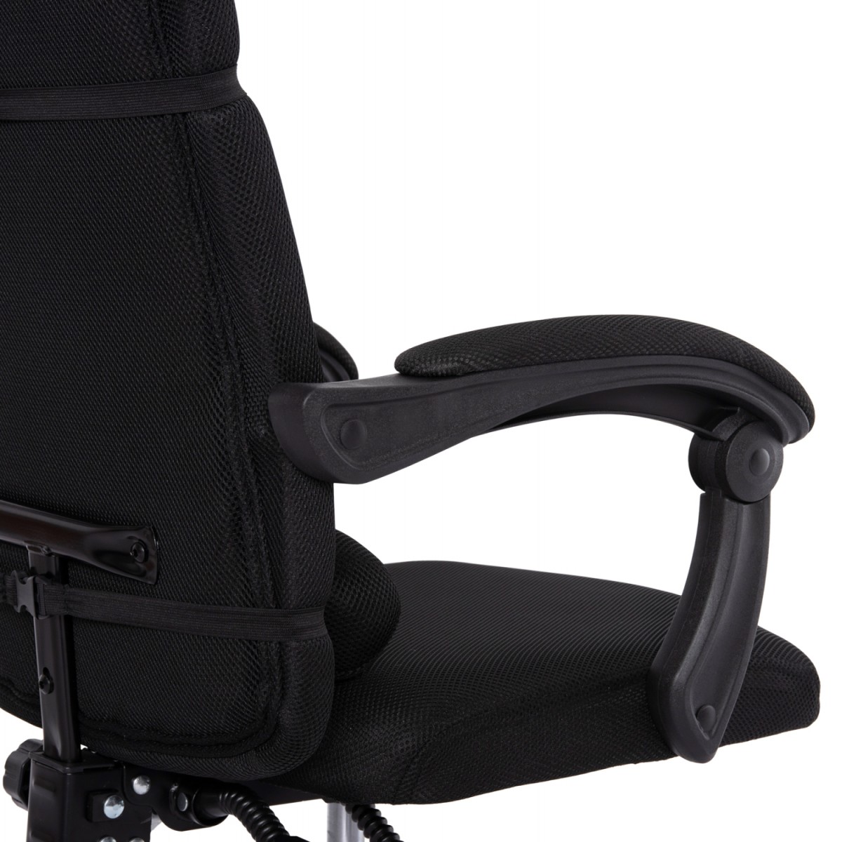 ΚΑΡΕΚΛΑ ΓΡΑΦΕΙΟΥ CRONER HM1196.01 ΜΑΥΡΟ MESH-ΜΕΤΑΛ.ΒΑΣΗ 58x99x120Υεκ.