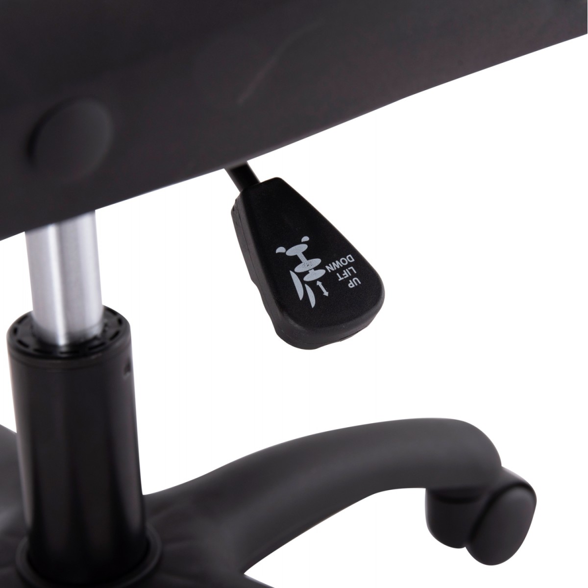 ΚΑΡΕΚΛΑ ΓΡΑΦΕΙΟΥ PORTIMA HM1197.03 ΓΚΡΙ PVC-ΜΑΥΡΟΣ ΣΚΕΛΕΤΟΣ & ΒΑΣΗ 66.5x60x97Υεκ