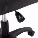 ΚΑΡΕΚΛΑ ΓΡΑΦΕΙΟΥ PORTIMA HM1197.03 ΓΚΡΙ PVC-ΜΑΥΡΟΣ ΣΚΕΛΕΤΟΣ & ΒΑΣΗ 66.5x60x97Υεκ