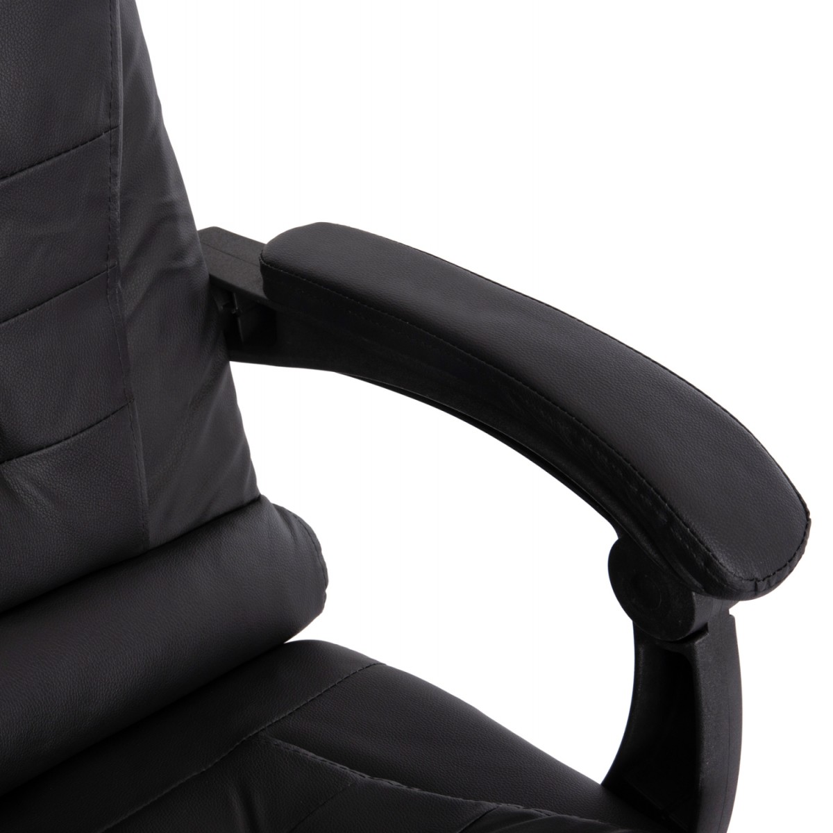 ΚΑΡΕΚΛΑ ΓΡΑΦΕΙΟΥ LAGOM HM1198 ΜΑΥΡO PVC-ΜΕΤΑΛ.ΒΑΣΗ-ΜΑΥΡΟΣ ΣΚΕΛΕΤΟΣ 60x70x104Υεκ