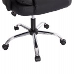 ΚΑΡΕΚΛΑ ΓΡΑΦΕΙΟΥ LAGOM HM1198 ΜΑΥΡO PVC-ΜΕΤΑΛ.ΒΑΣΗ-ΜΑΥΡΟΣ ΣΚΕΛΕΤΟΣ 60x70x104Υεκ