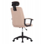 ΚΑΡΕΚΛΑ ΓΡΑΦΕΙΟΥ NIMBLE HM1199.13 ΜΠΕΖ ΥΦΑΣΜΑ-ΜΑΥΡΟΣ ΣΚΕΛΕΤΟΣ&ΒΑΣΗ 59x64x122Υεκ