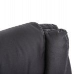 ΚΑΡΕΚΛΑ ΓΡΑΦΕΙΟΥ CANAN HM1201 ΜΑΥΡO PVC-ΒΑΣΗ ΧΡΩΜΙΟΥ 66x61x105Υεκ.