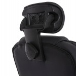 ΚΑΡΕΚΛΑ ΓΡΑΦΕΙΟΥ OCTAVIUS HM1202 ΜΑΥΡΟ PVC-ΜΕΤΑΛ.ΧΡΩΜΙΟ ΒΑΣΗ 63x73x129Υεκ