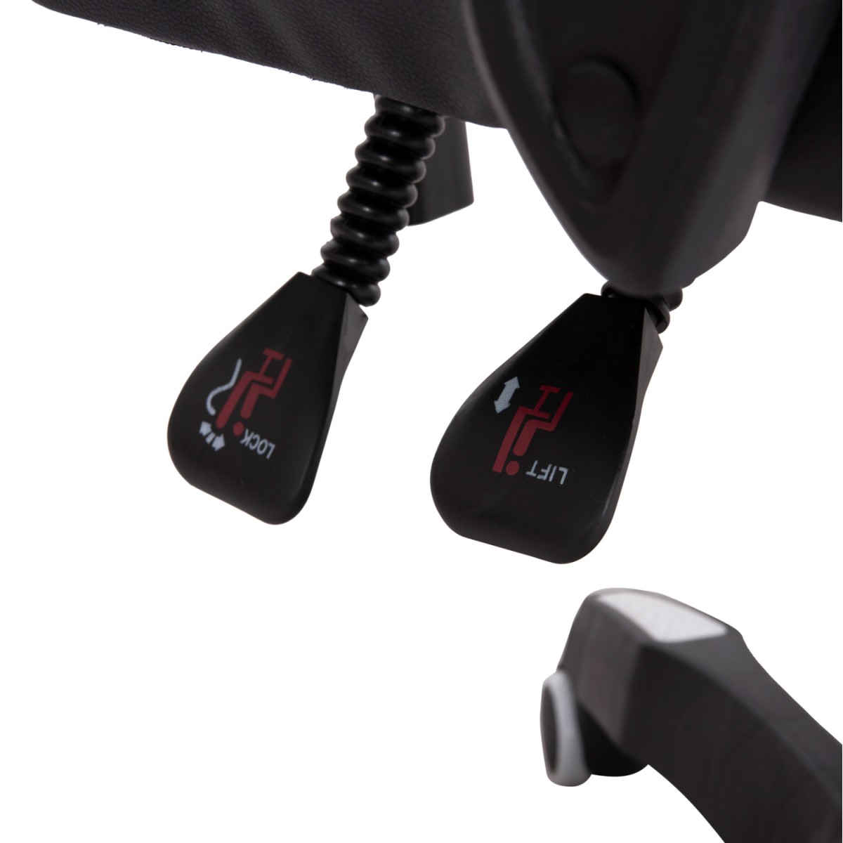 ΠΟΛΥΘΡΟΝΑ GAMING DARREN HM1203.04 ΜΑΥΡΟ-ΛΕΥΚΟ PVC 58.5x100x120Υεκ.