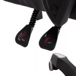 ΠΟΛΥΘΡΟΝΑ GAMING DARREN HM1203.04 ΜΑΥΡΟ-ΛΕΥΚΟ PVC 58.5x100x120Υεκ.