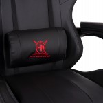 ΠΟΛΥΘΡΟΝΑ GAMING DARREN HM1203.01 ΜΑΥΡΟ-ΚΟΚΚΙΝΟ PVC 58.5x100x120Υεκ.