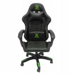 ΠΟΛΥΘΡΟΝΑ GAMING LOOT HM1204 ΜΑΥΡΟ-ΠΡΑΣΙΝΟ PVC 60x60x120Υεκ.