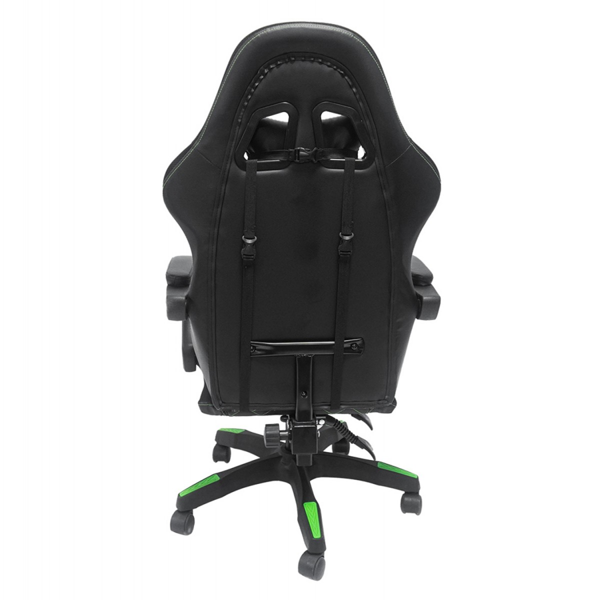 ΠΟΛΥΘΡΟΝΑ GAMING LOOT HM1204 ΜΑΥΡΟ-ΠΡΑΣΙΝΟ PVC 60x60x120Υεκ.