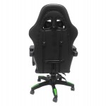 ΠΟΛΥΘΡΟΝΑ GAMING LOOT HM1204 ΜΑΥΡΟ-ΠΡΑΣΙΝΟ PVC 60x60x120Υεκ.