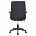 ΚΑΡΕΚΛΑ ΓΡΑΦΕΙΟΥ NIM HM1200.11 ΜΑΥΡΟ ΥΦΑΣΜΑ-ΜΑΥΡΟΣ ΣΚΕΛΕΤΟΣ & ΒΑΣΗ 58x61x101.5Υεκ