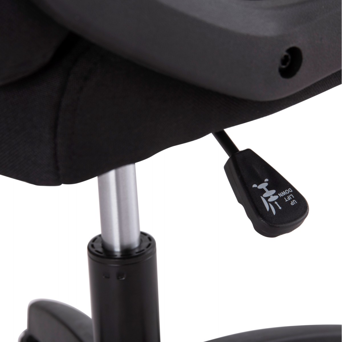 ΚΑΡΕΚΛΑ ΓΡΑΦΕΙΟΥ NIM HM1200.11 ΜΑΥΡΟ ΥΦΑΣΜΑ-ΜΑΥΡΟΣ ΣΚΕΛΕΤΟΣ & ΒΑΣΗ 58x61x101.5Υεκ