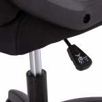 ΚΑΡΕΚΛΑ ΓΡΑΦΕΙΟΥ NIM HM1200.11 ΜΑΥΡΟ ΥΦΑΣΜΑ-ΜΑΥΡΟΣ ΣΚΕΛΕΤΟΣ & ΒΑΣΗ 58x61x101.5Υεκ