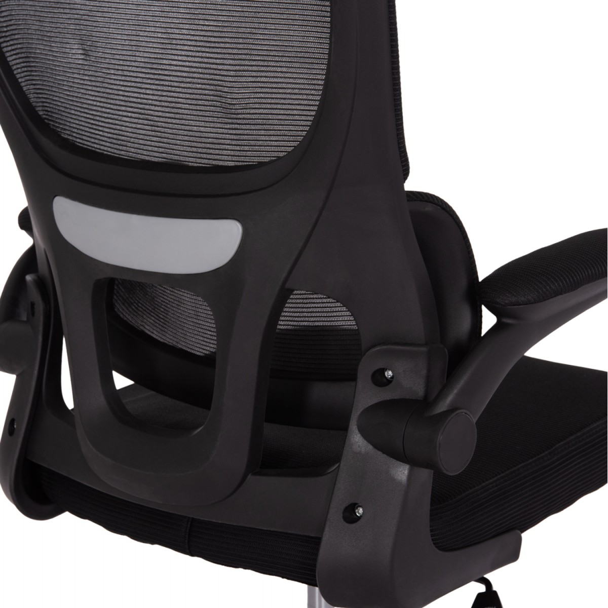 ΚΑΡΕΚΛΑ ΓΡΑΦΕΙΟΥ BASTON HM18236.01 ΜΑΥΡΟ MESH & PP ΣΚΕΛΕΤΟΣ 64x60x117-127Υεκ.