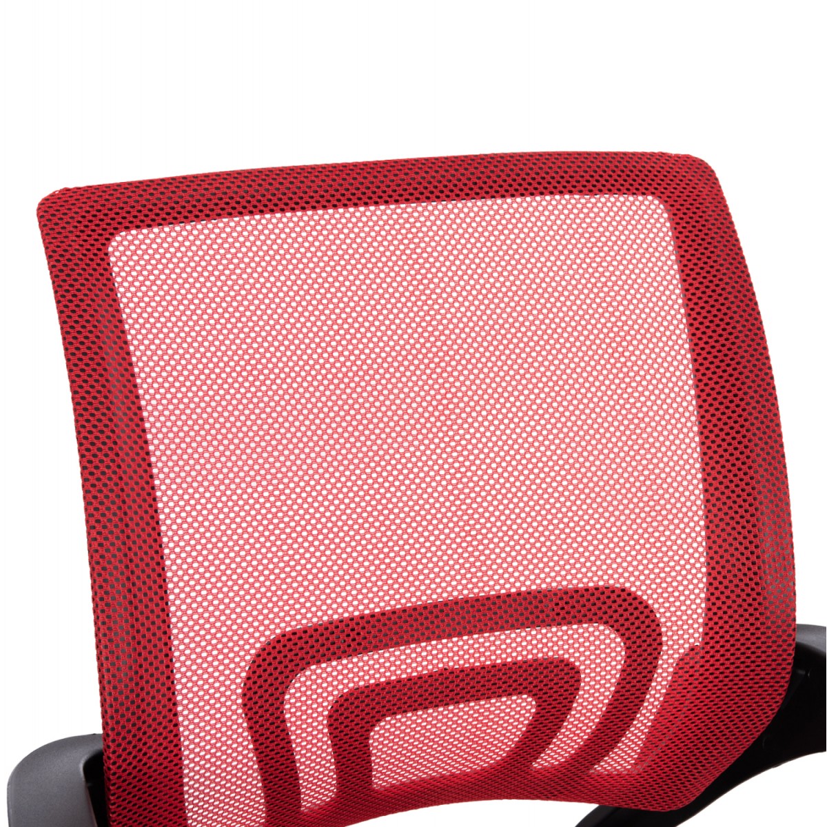 ΚΑΡΕΚΛΑ ΓΡΑΦΕΙΟΥ BRISTONE HM1058.37 ΠΟΔΙ ΧΡΩΜΙΟΥ-ΚΟΚΚΙΝΗ 59x53x80-90Υεκ.