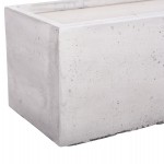 ΣΕΤ 3ΤΜΧ ΓΛΑΣΤΡΕΣ ΟΡΘΟΓΩΝΙΕΣ GARDENER HM4723 FIBERCLAY ΓΚΡΙ CEMENT 81x30x30Υεκ.
