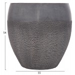 ΣΕΤ 3ΤΜΧ ΓΛΑΣΤΡΕΣ ΣΕΙΡΑ GARDENER HM4725 FIBERCLAY-ΣΕ ΣΚΟΥΡΟ CEMENT ΧΡΩΜΑ Φ55x54Υεκ