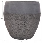 ΣΕΤ 3ΤΜΧ ΓΛΑΣΤΡΕΣ ΣΕΙΡΑ GARDENER HM4725 FIBERCLAY-ΣΕ ΣΚΟΥΡΟ CEMENT ΧΡΩΜΑ Φ55x54Υεκ