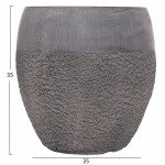 ΣΕΤ 3ΤΜΧ ΓΛΑΣΤΡΕΣ ΣΕΙΡΑ GARDENER HM4725 FIBERCLAY-ΣΕ ΣΚΟΥΡΟ CEMENT ΧΡΩΜΑ Φ55x54Υεκ