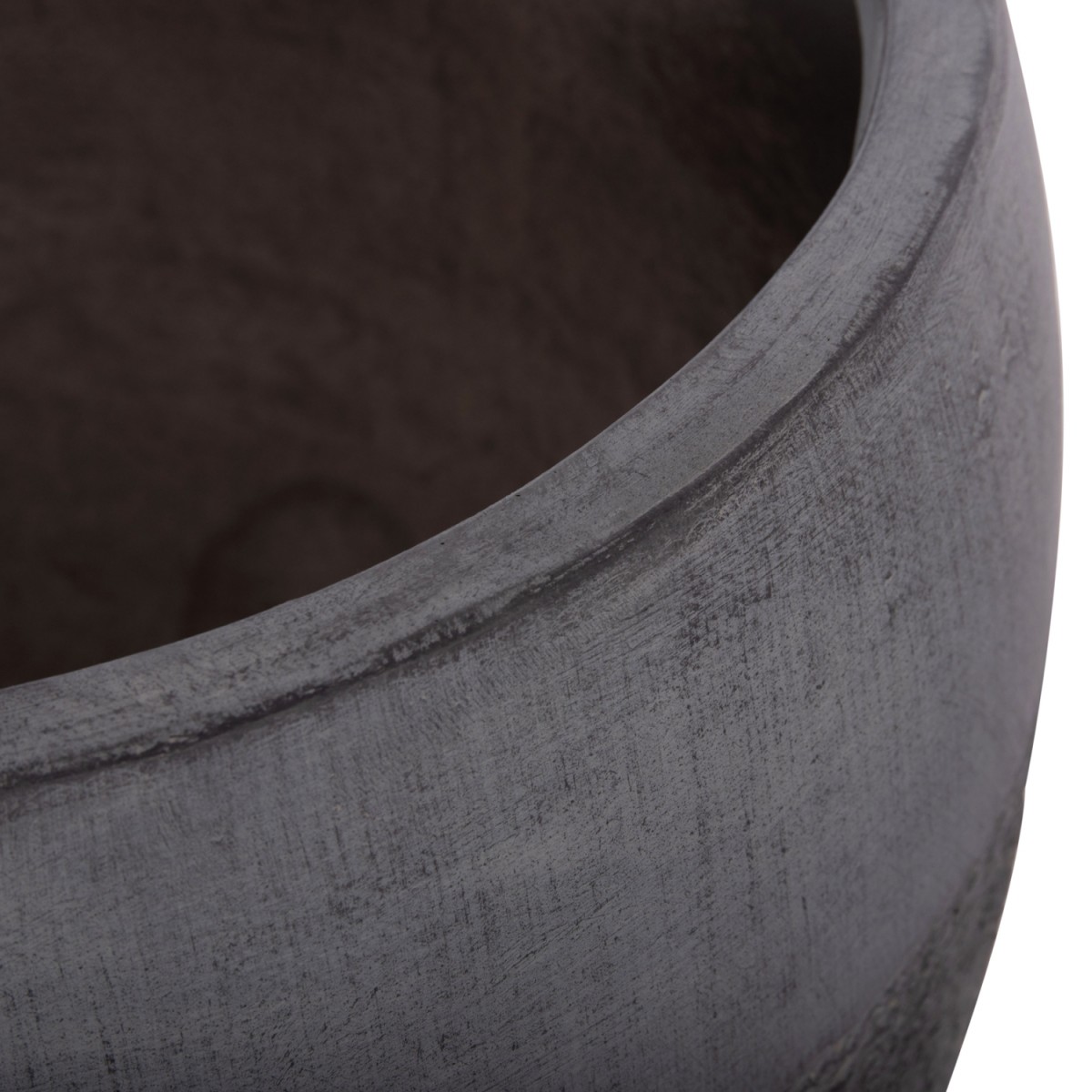 ΣΕΤ 3ΤΜΧ ΓΛΑΣΤΡΕΣ ΣΕΙΡΑ GARDENER HM4725 FIBERCLAY-ΣΕ ΣΚΟΥΡΟ CEMENT ΧΡΩΜΑ Φ55x54Υεκ