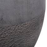 ΣΕΤ 3ΤΜΧ ΓΛΑΣΤΡΕΣ ΣΕΙΡΑ GARDENER HM4725 FIBERCLAY-ΣΕ ΣΚΟΥΡΟ CEMENT ΧΡΩΜΑ Φ55x54Υεκ