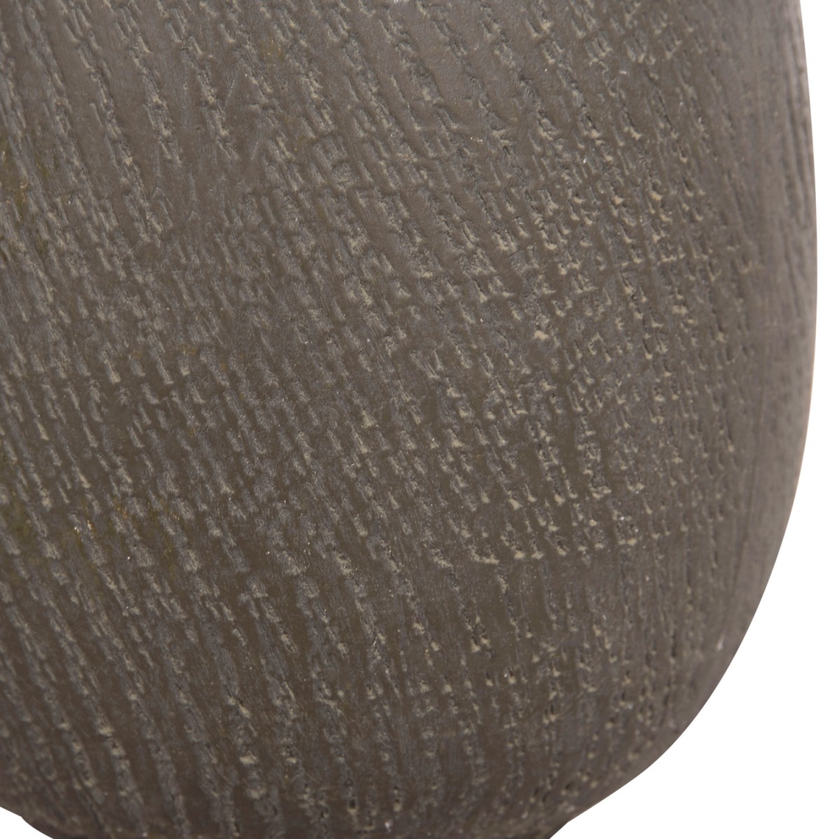 ΣΕΤ 4ΤΜΧ ΓΛΑΣΤΡΕΣ ΣΤΡΟΓΓΥΛΕΣ GARDENER HM4726 FIBERCLAY ΓΚΡΙΖΟΠΡΑΣΙΝΟ Φ52x55Υεκ