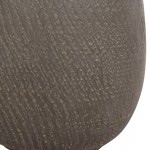 ΣΕΤ 4ΤΜΧ ΓΛΑΣΤΡΕΣ ΣΤΡΟΓΓΥΛΕΣ GARDENER HM4726 FIBERCLAY ΓΚΡΙΖΟΠΡΑΣΙΝΟ Φ52x55Υεκ