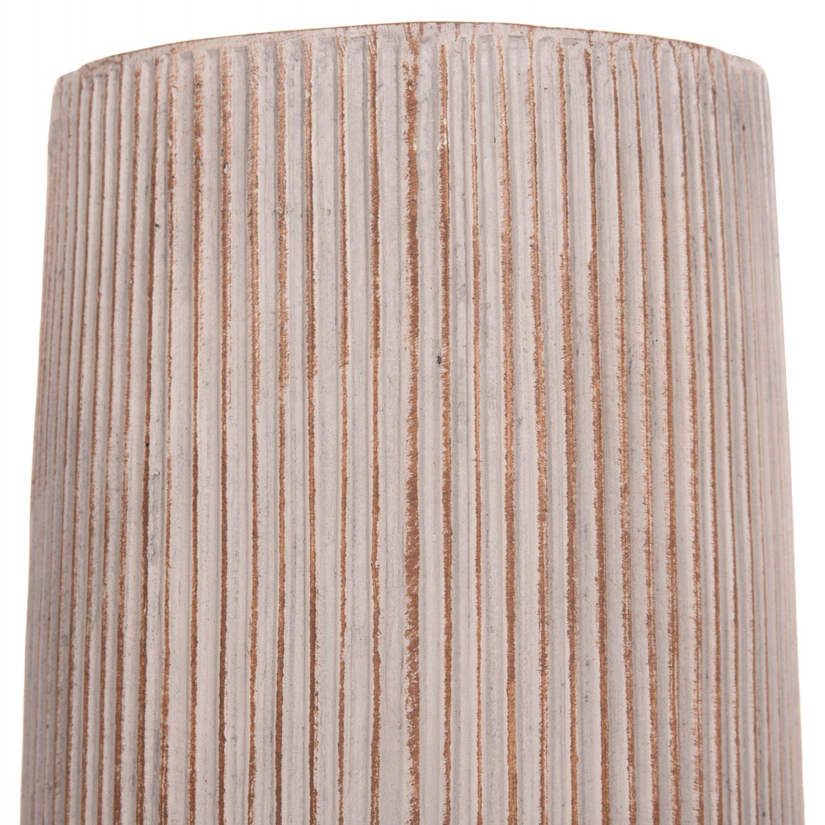 ΣΕΤ 2ΤΜΧ ΓΛΑΣΤΡΕΣ ΚΥΛΙΝΔΡΟΙ ΣΕΙΡΑ GARDENER HM4727 FIBERCLAY-ΧΡΩΜΑ CEMENT Φ35x64Υεκ