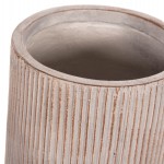 ΣΕΤ 2ΤΜΧ ΓΛΑΣΤΡΕΣ ΚΥΛΙΝΔΡΟΙ ΣΕΙΡΑ GARDENER HM4727 FIBERCLAY-ΧΡΩΜΑ CEMENT Φ35x64Υεκ