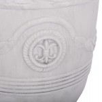 ΣΕΤ 3ΤΜΧ ΓΛΑΣΤΡΕΣ ΜΕ ΑΝΑΓΛΥΦΟ GARDENER HM4729 FIBERCLAY-ΣΕ ΥΠΟΛΕΥΚΟ Φ58x72.5Υεκ