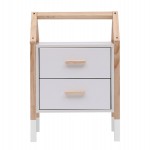 ΚΟΜΟΔΙΝΟ ΠΑΙΔΙΚΟ PEPE HM2489.03 ΛΕΥΚΗ ΜΕΛΑΜΙΝΗ-ΠΕΥΚΟ ΣΕ ΦΥΣΙΚΟ 46x30x67Υεκ.