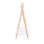 ΚΡΕΜΑΣΤΡΑ ΠΑΙΔΙΚH ΜΕ ΡΑΦΙ PASCHAL HM2490.03 ΜΕΛΑΜΙΝΗ-ΞΥΛΟ ΠΕΥΚΟΥ 100x40x100Υεκ