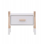 ΚΟΜΟΔΙΝΟ ΠΑΙΔΙΚΟ PASCHAL HM2497.03 ΛΕΥΚΗ ΜΕΛΑΜΙΝΗ-ΠΕΥΚΟ ΣΕ ΦΥΣΙΚΟ 46x30x38Υεκ